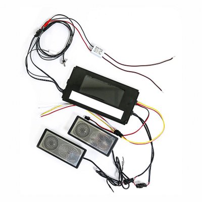 Сенсорний вимикач для дзеркал ZX-01, 6 кл., 1*65W,1*Defogger, dim,FM, BT, DC12-24V/РЕЛЕ 220V /2 дина 00-00021301-1 фото