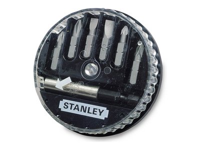 Набір біт STANLEY S - 5.0 мм, 6.5 мм - Ph 0, 1, 2 - Pz 1, 2 + тримач (7 од.) (1-68-737) 103883 фото