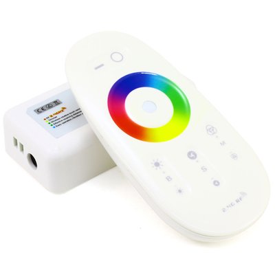 Контролер RGB OEM 18А-2.4G-Touch бIлий 00-00000689-1 фото